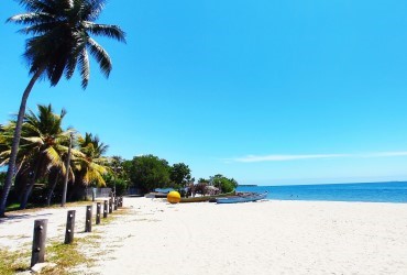 view of great beach in el porvenir covenas colombia